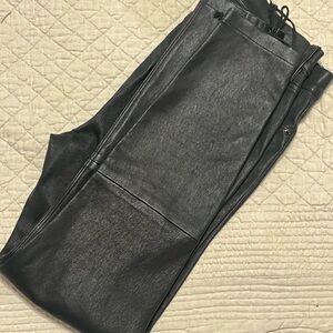 Hudson Nico Stretch 100% Lambskin Leather Skinny Pants, Gorgeous & Soft, Size 29
